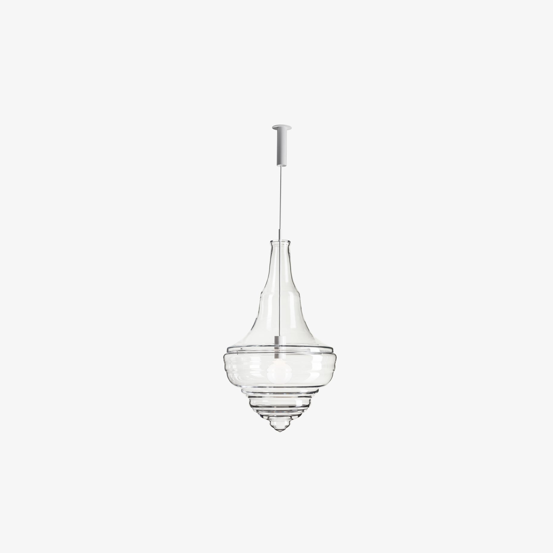 Neverending Glory Prague Estrate Theatre Pendant Lamp by Lasvit #L / Clear