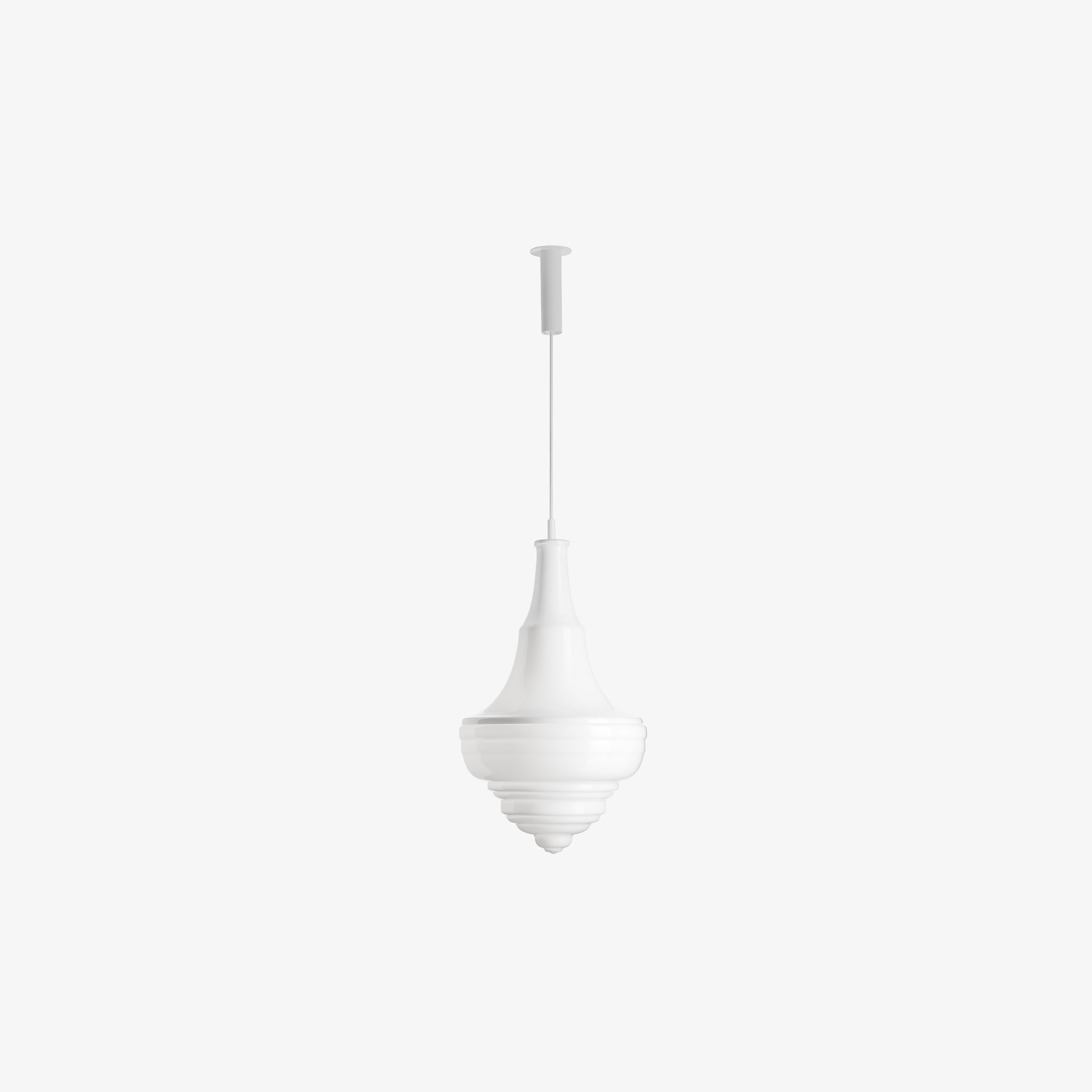 Neverending Glory Prague Estrate Theatre Pendant Lamp by Lasvit #L / Opal