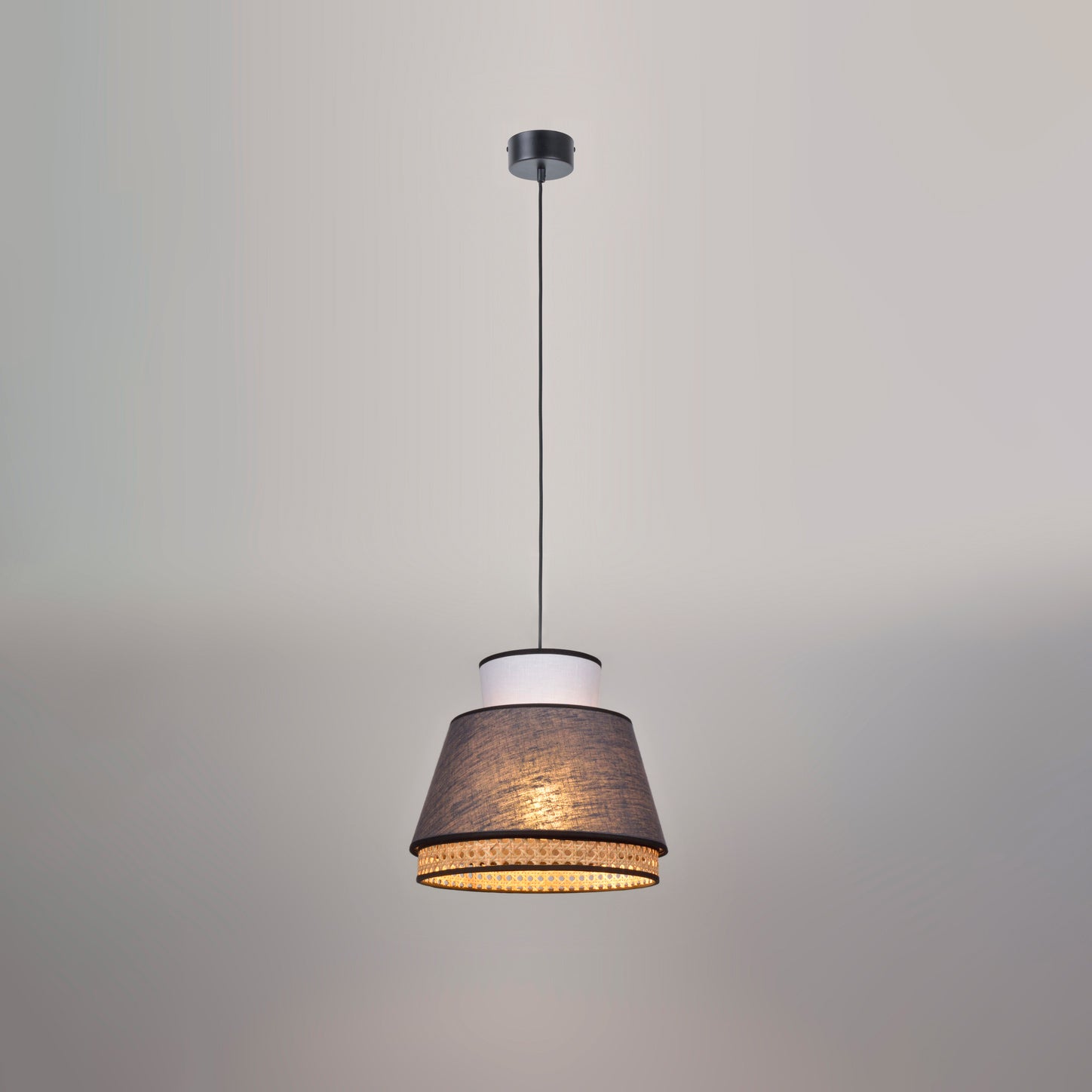 Pendant Lamp Singapour Xm by Market Set #Anthracite/White