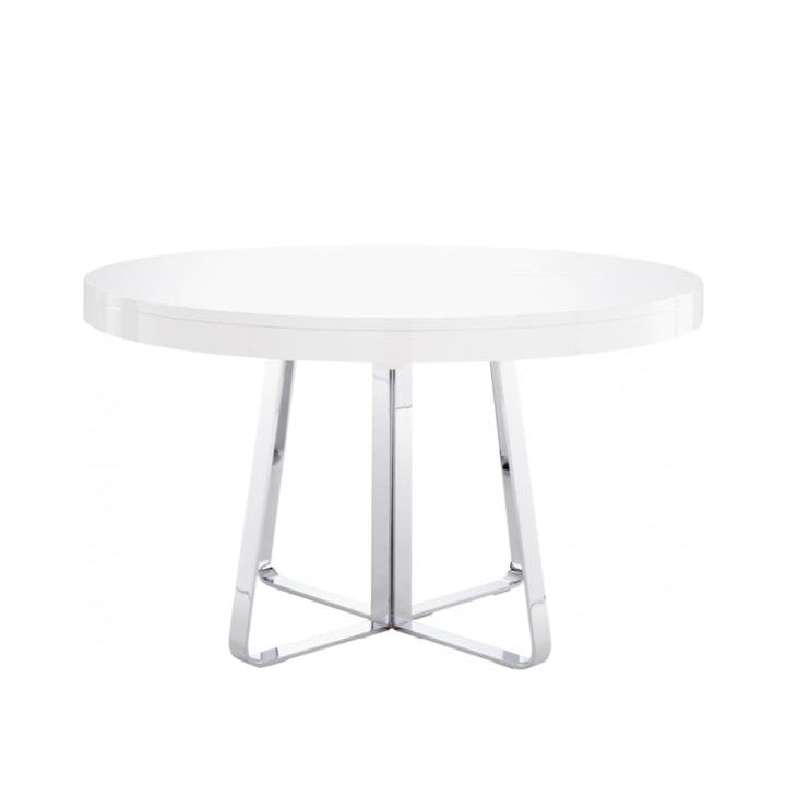 AVA - Extending round porcelain stoneware dining table by Ligne Roset