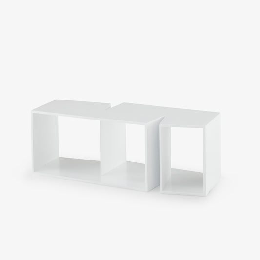 CUTS - Open sectional modular bookcase