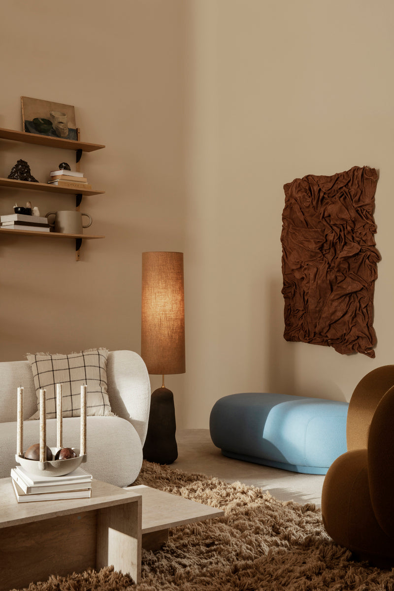 Distinct coffee table, travertine