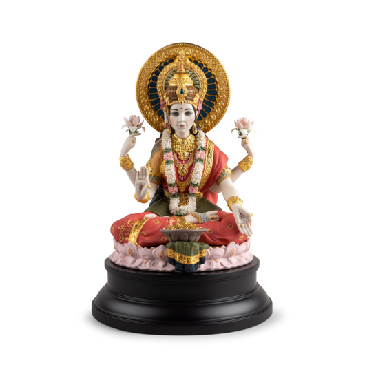 Goddess Lakshmi Sculpture by Lladró
