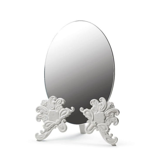 Vanity Mirror by Lladró #White