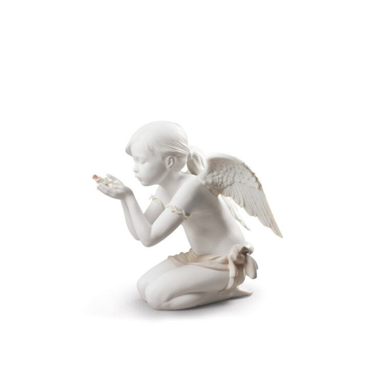 A Fantasy Breath Angel Figurine by Lladró