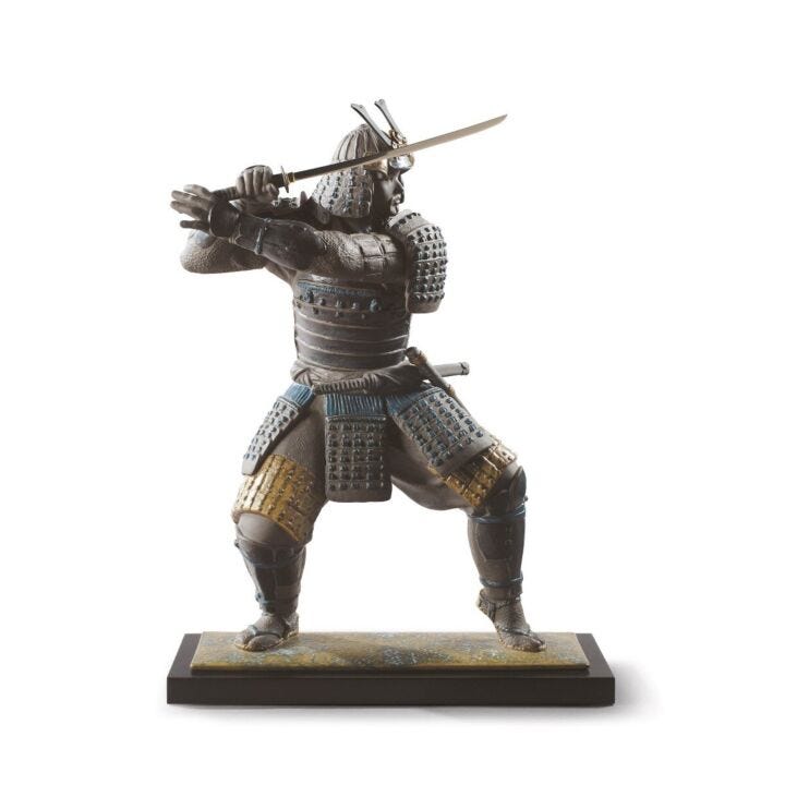 Samurai Warrior Figurine by Lladró