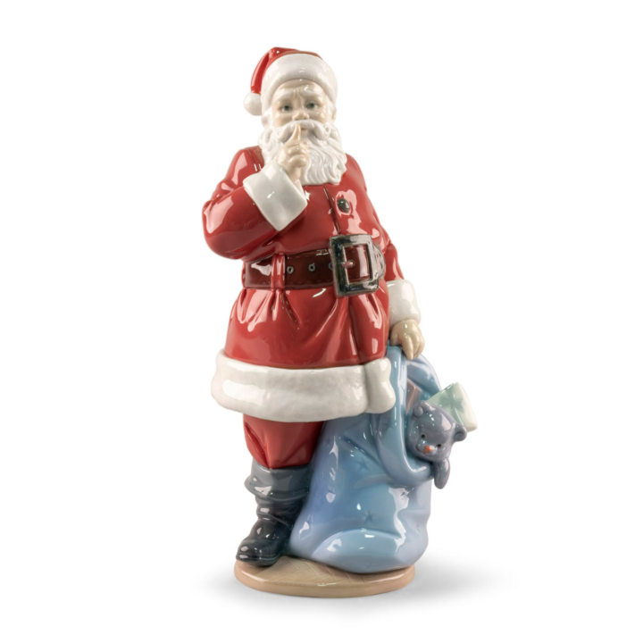 Santa is here Figurine by Lladró
