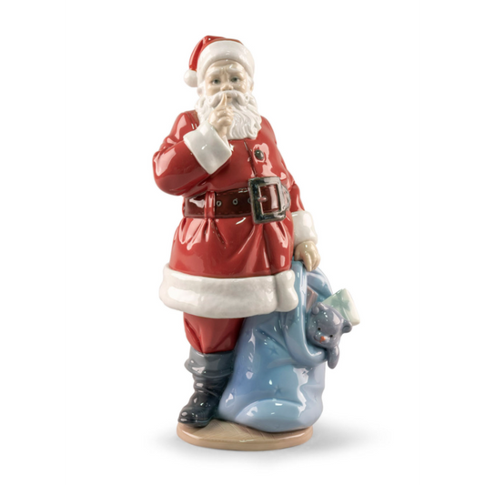 Santa is here Figurine by Lladró