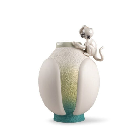 Monkey vase by Lladró