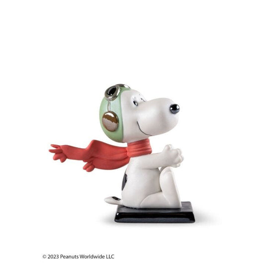 Snoopy™ Flying Ace Sculpture by Lladró