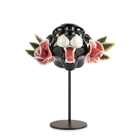 Wild Panther Figurine by Lladró