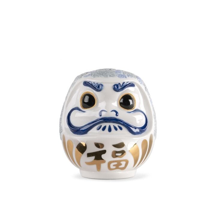 Daruma by Lladró #blue