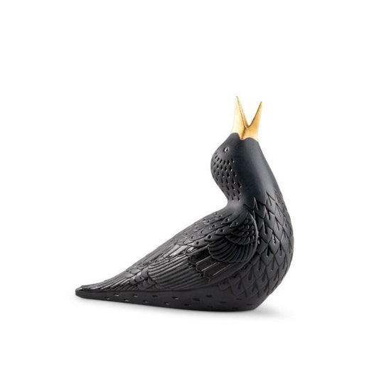 Starling I Figurine by Lladró #Black