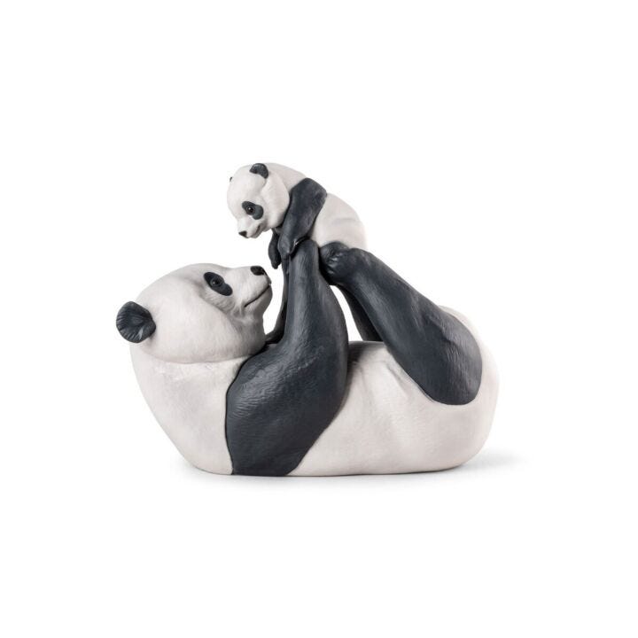 Mommy Panda Sculpture by Lladró