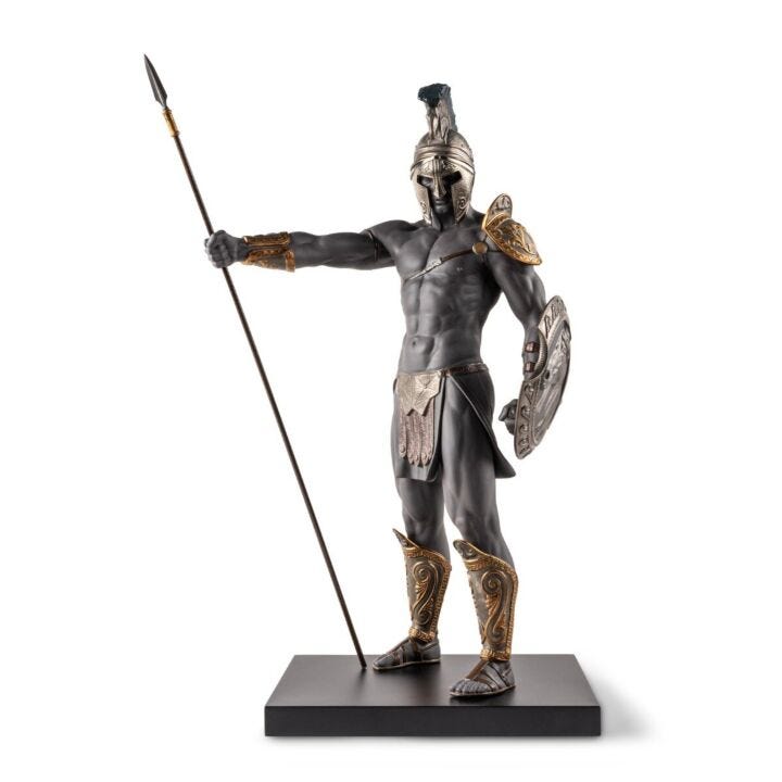 Spartan Sculpture by Lladró