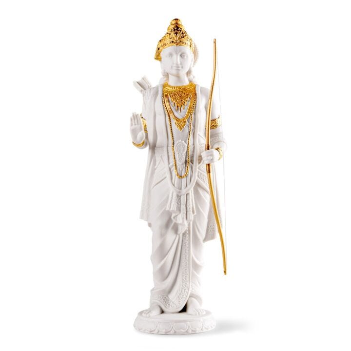Rama Sculpture by Lladró #Golden Luster