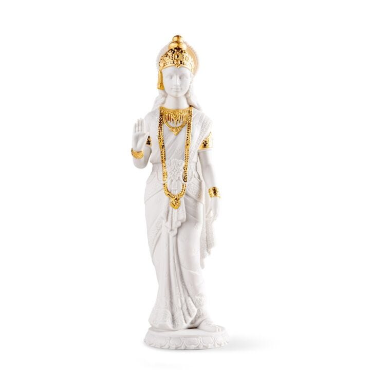 Sita Sculpture by Lladró #Golden Luster