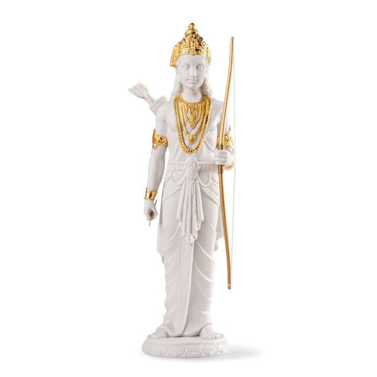 Lakshman Sculpture by Lladró #Golden Luster