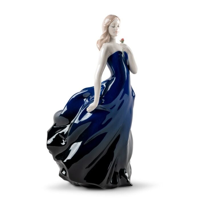 Rose Ball Sculpture by Lladró