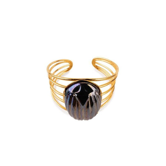 Scarab cuff by Lladró