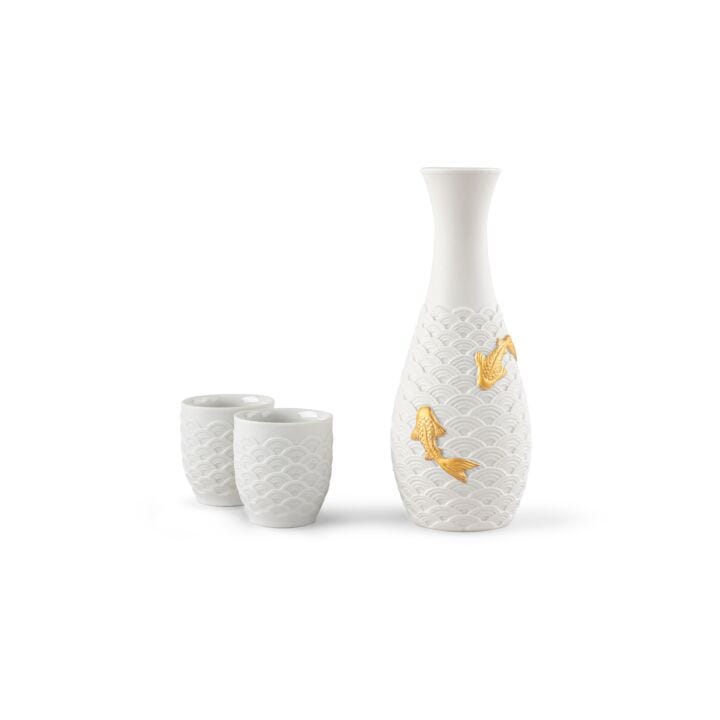 Koi sake set by Lladró