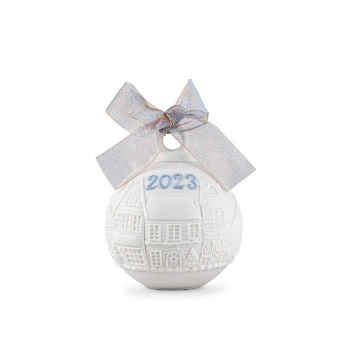 2023 Christmas ball by Lladró #Blue