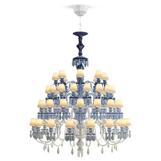 Belle de Nuit 56 Lights Chandelier by Lladró #Blue (CE/UK)