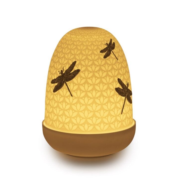 Dragonflies Dome Table Lamp by Lladró