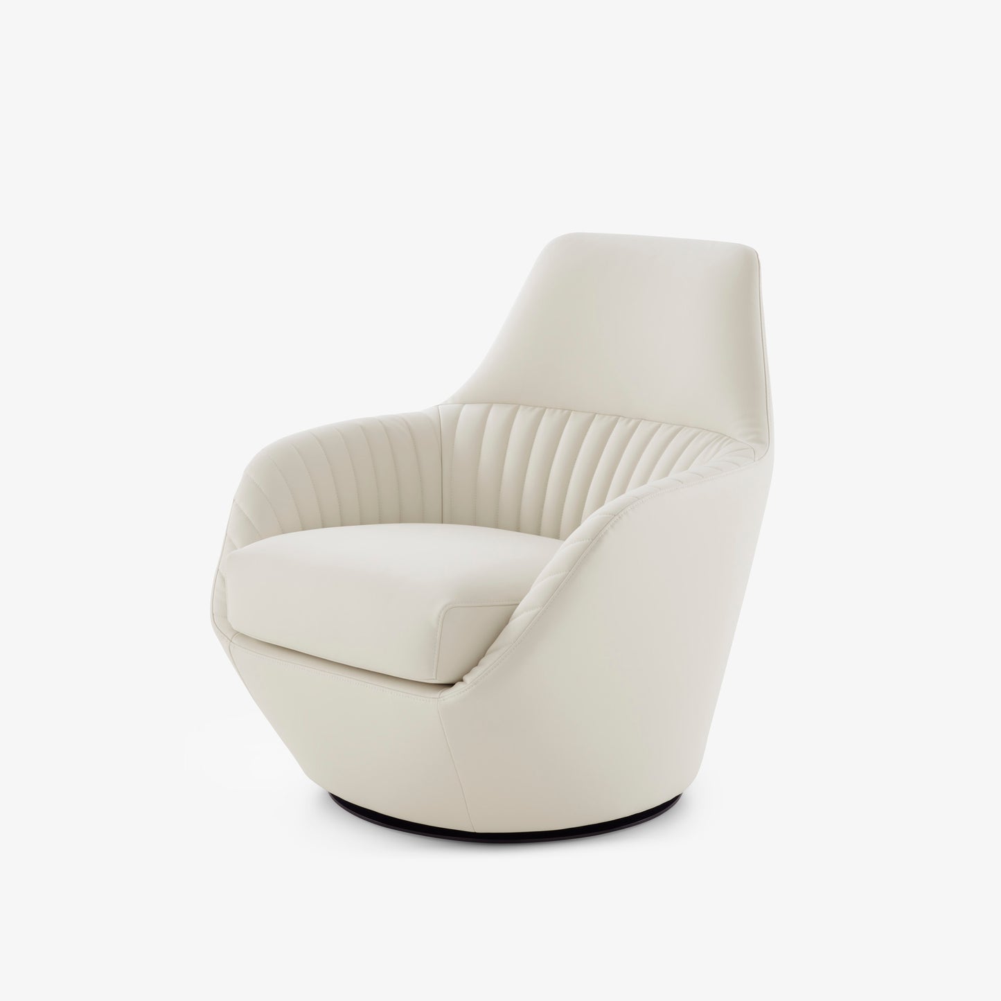 Amédée leather Armchair by Ligne Roset