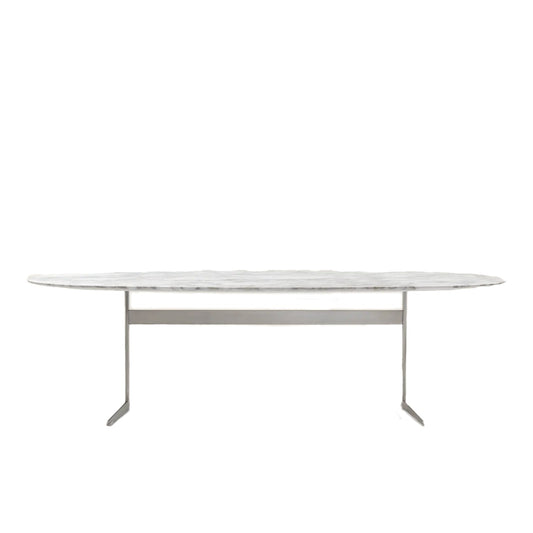 FLY Oval Marble Table (Category - Marble Calacatta Oro)