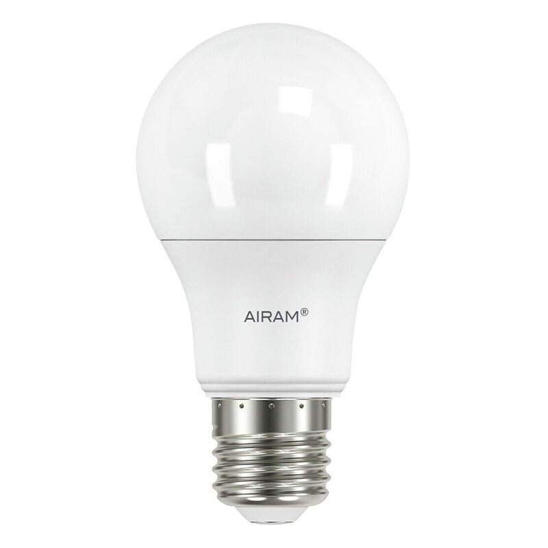 LED Oiva bulb A60 by Airam #7,3W E27 3000K 806lm dimmable #