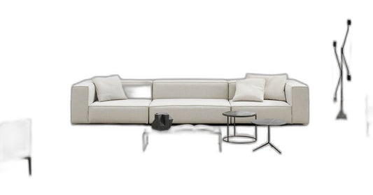 NEOWALL - Fabric double bed