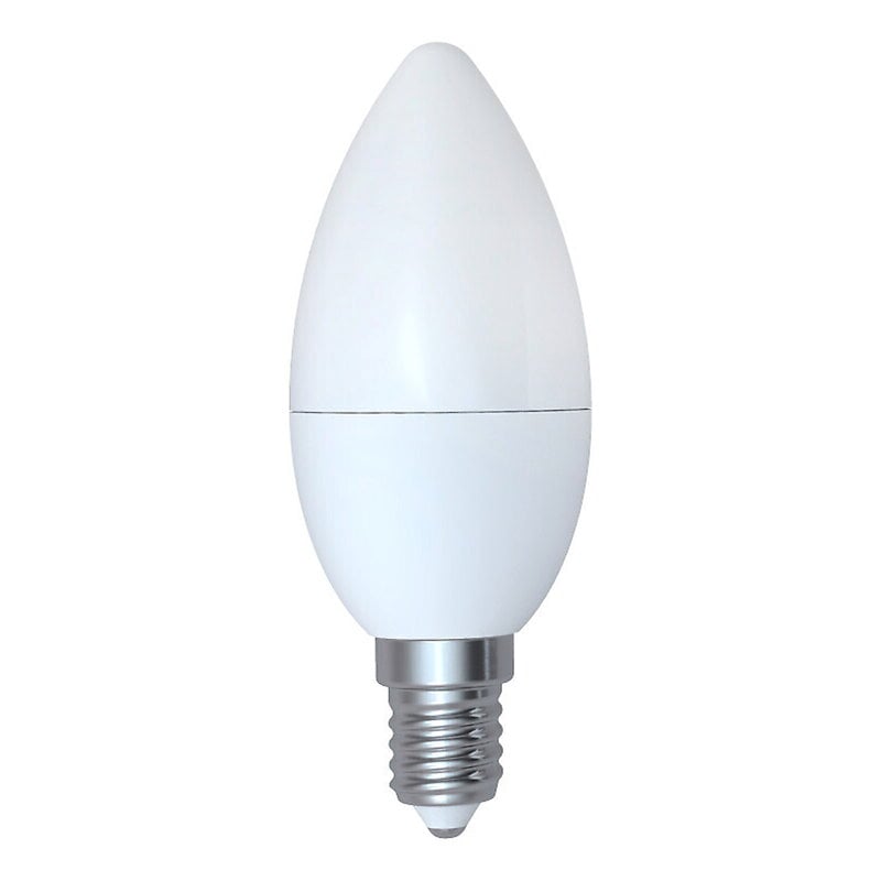 SmartHome WiFi LED bulb C37 by Airam #E14 5W 470lm 2700-6500K, opal #