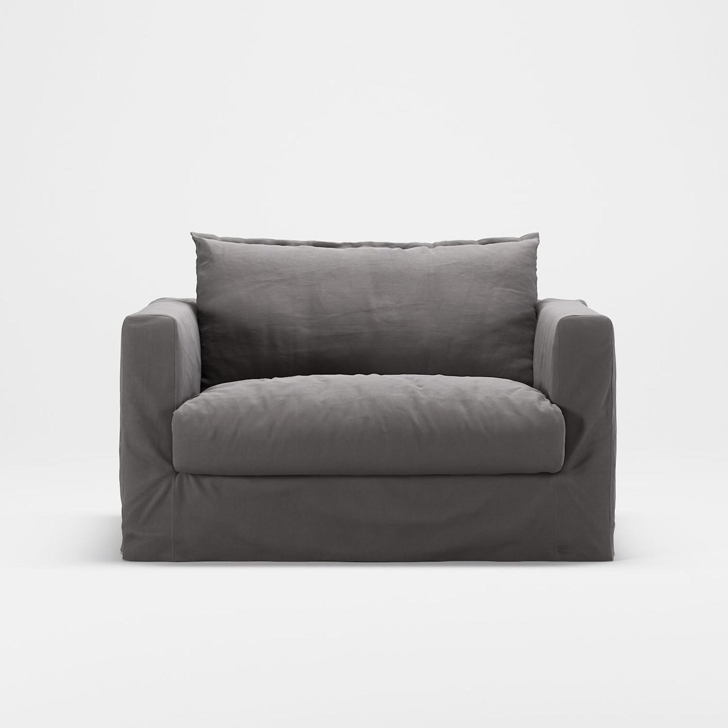 Decotique Le Grand Air Nou Love Seat Armchair Grey
