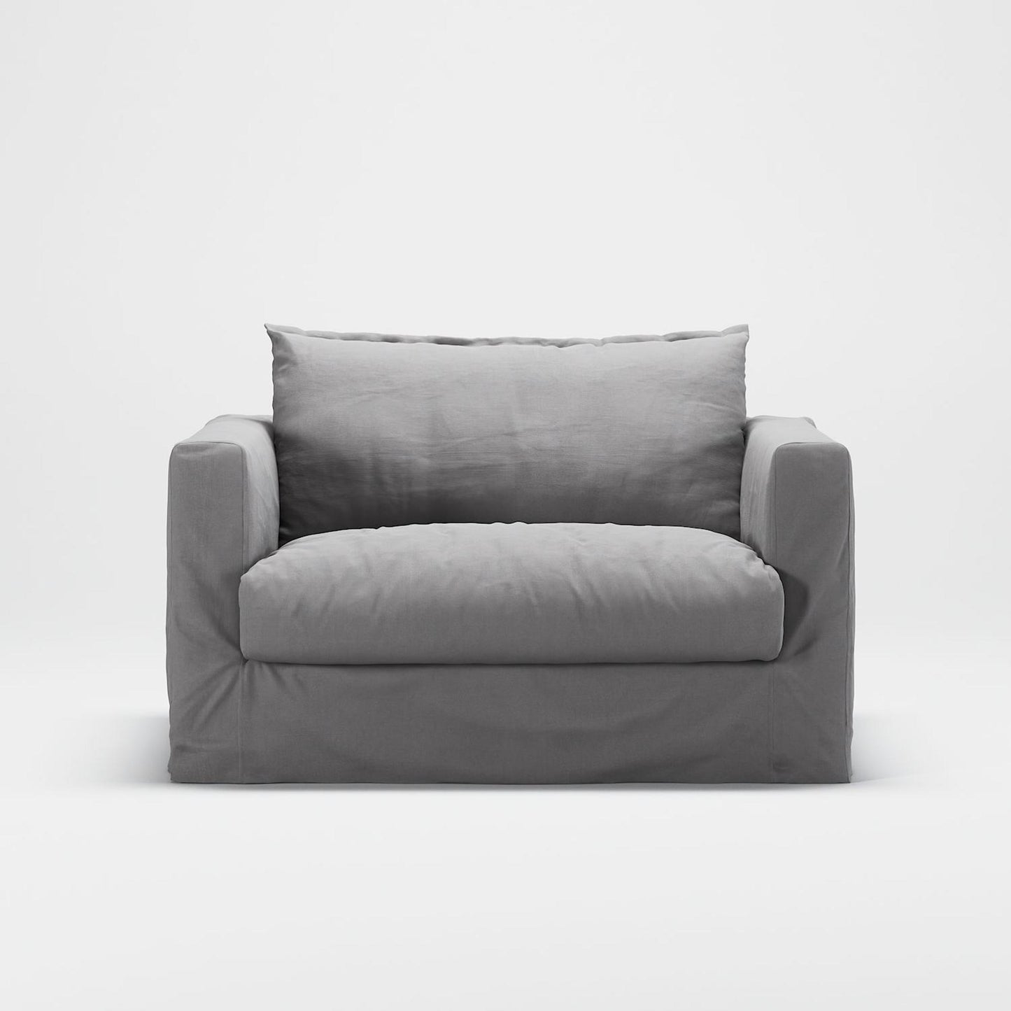 Decotique Le Grand Air Nou Loveseat Armchair Light Grey