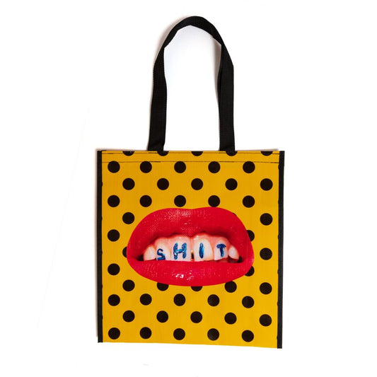 Mini Shopper Bag Shit by Seletti