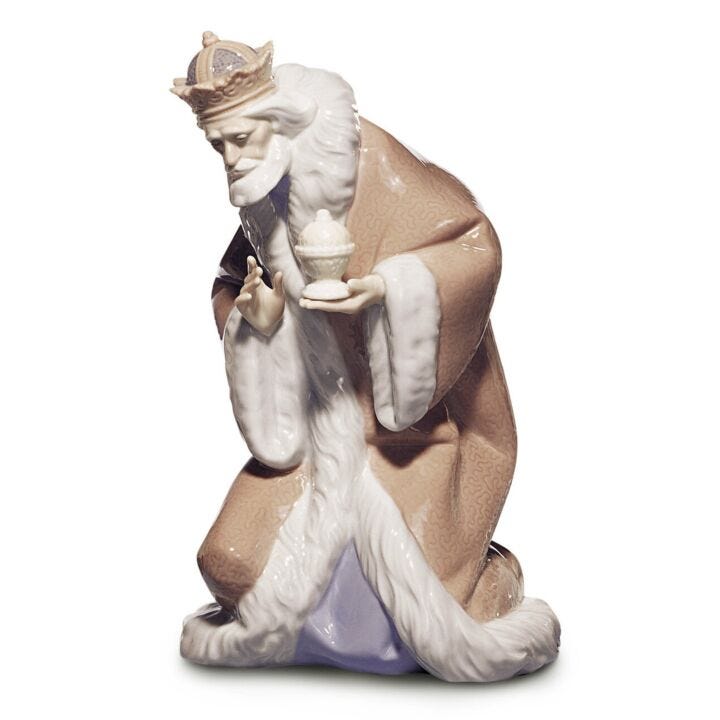 King Melchior Nativity Figurine-II by Lladró