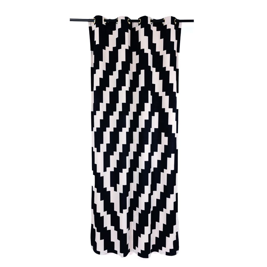 Polyester Curtain ZigZag by Seletti