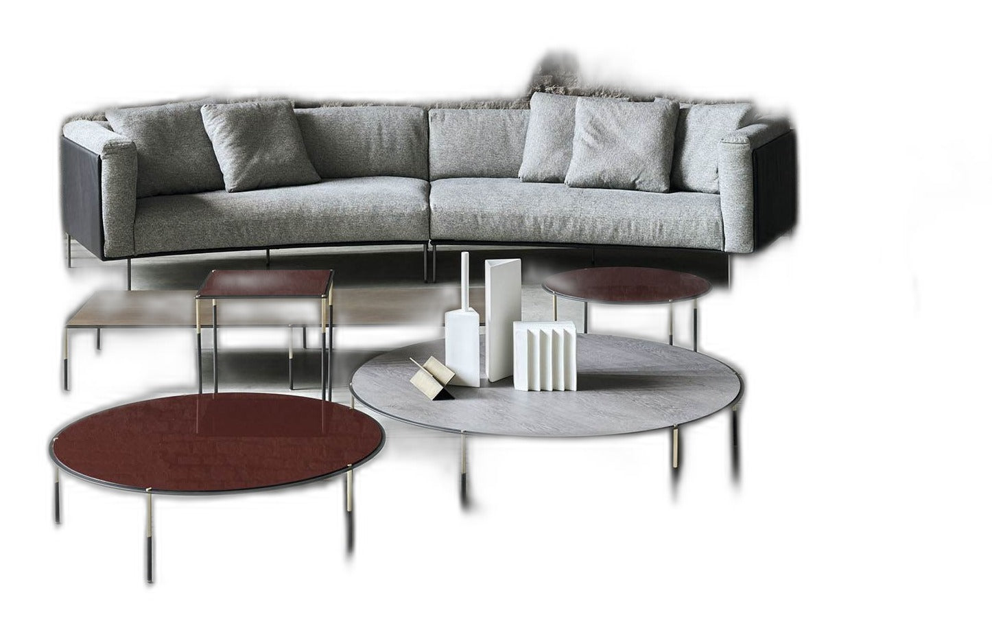 ERA TABLE - Square HPL coffee table