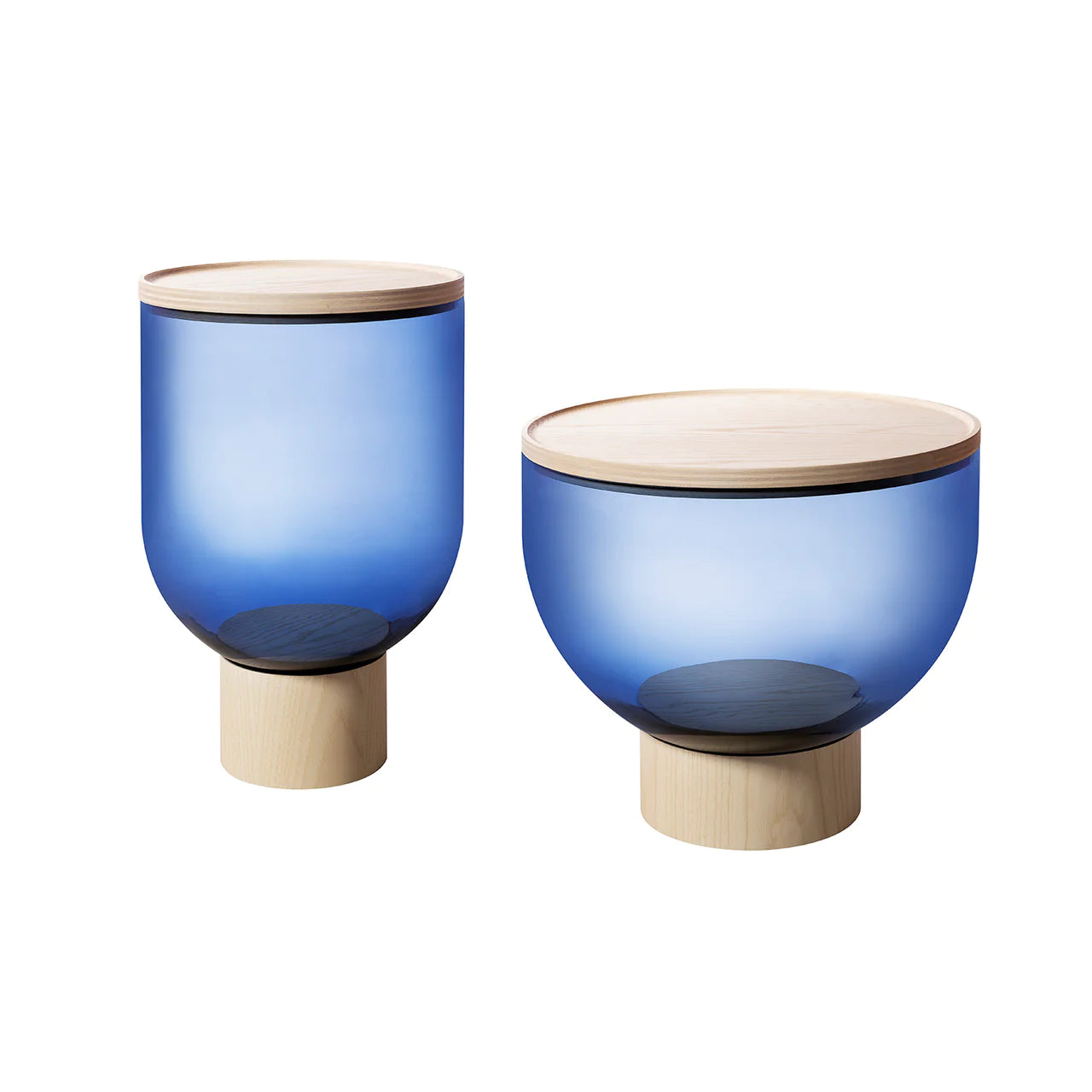 Mastea - Round Murano Glass Coffee Table by Miniforms