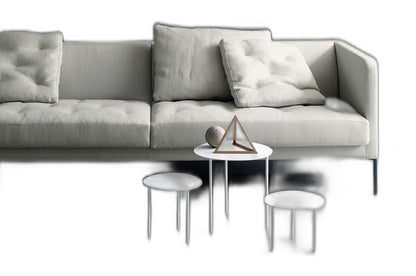EASY LIPP - Fabric armchair with removable cover with armrests