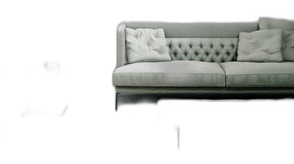 LIPP - Bed with tufted headboard