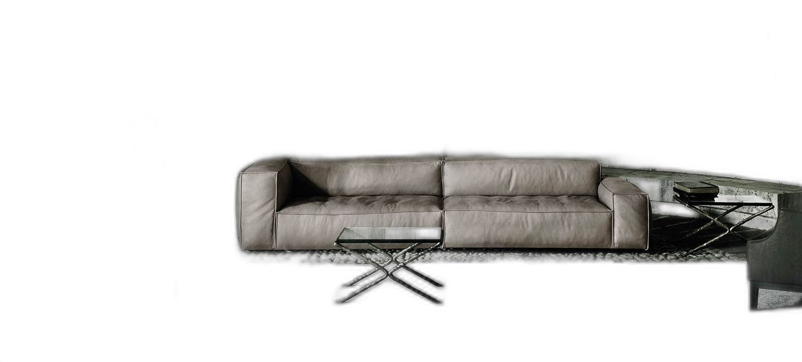 NEOWALL - Fabric sofa bed