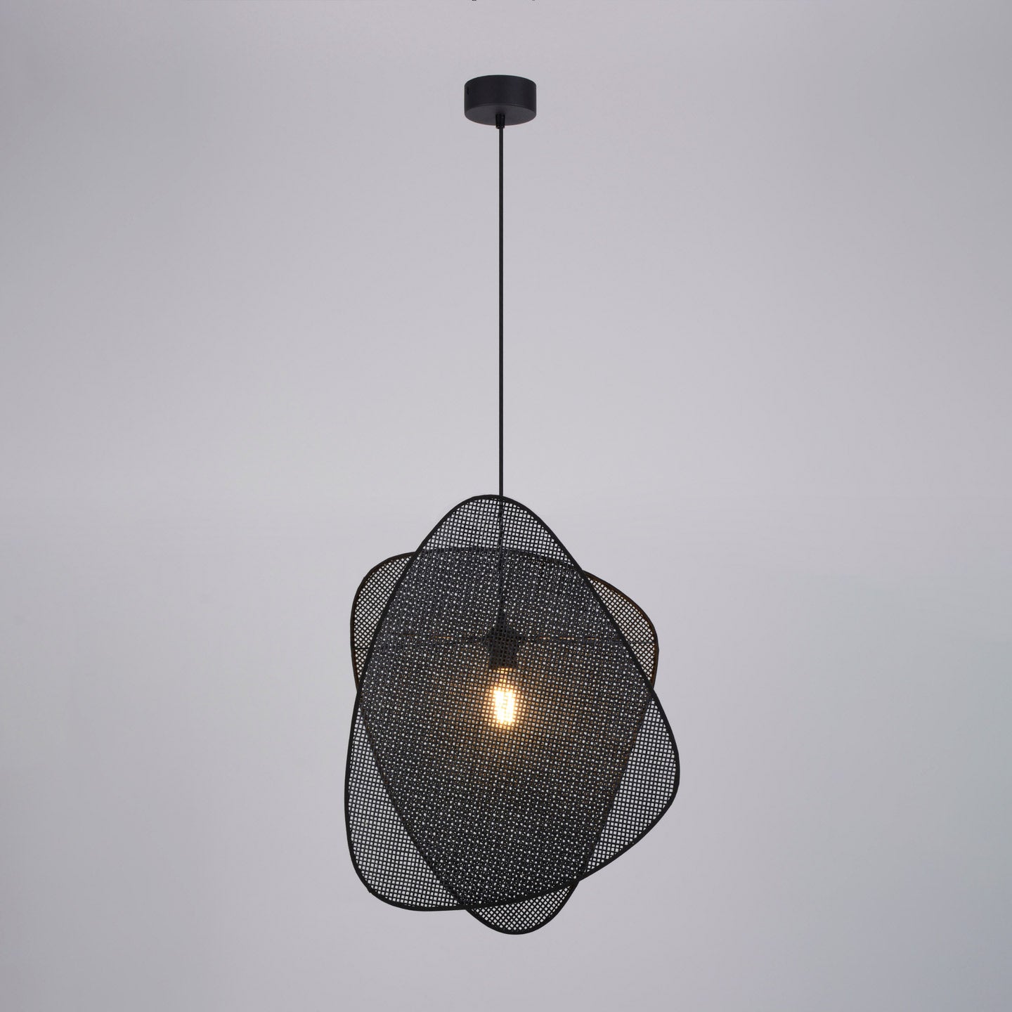 Pendant Lamp Screen S by Market Set #Black Cane