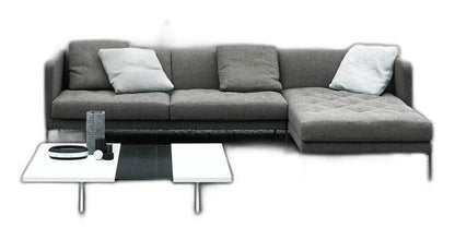 EASY LIPP - Fabric armchair with removable cover with armrests