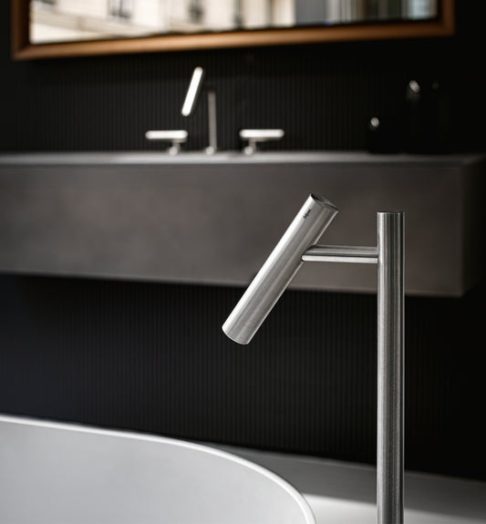 CILINDRO - 2 hole countertop washbasin tap by Falper