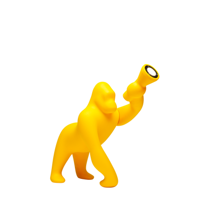 Kong Xs table / floor lamp by Qeeboo #Yellow