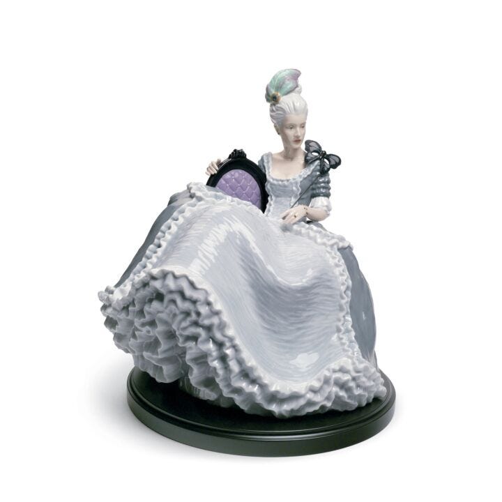 Rococo Lady at The Ball Figurine by Lladró