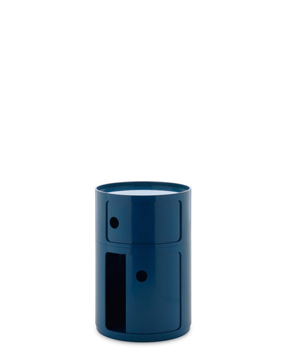 Componibili Big storage unit, 2 modules, blue