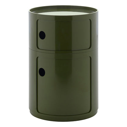 Componibili Big storage unit, 2 modules, green